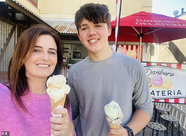 Ms France lost her eldest son Henry to leukemia last year, just months after her husband also died