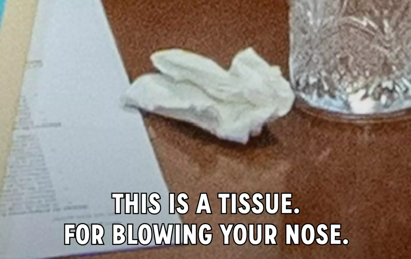 MEMES: Et bilde av det aktuelle lommetørkleet ble postet i sammenheng med meldingen fra det franske presidentkontoret. De postet også et bilde av de tre statslederne med teksten «This is european unity. To build peace.» Foto: Elysee / X