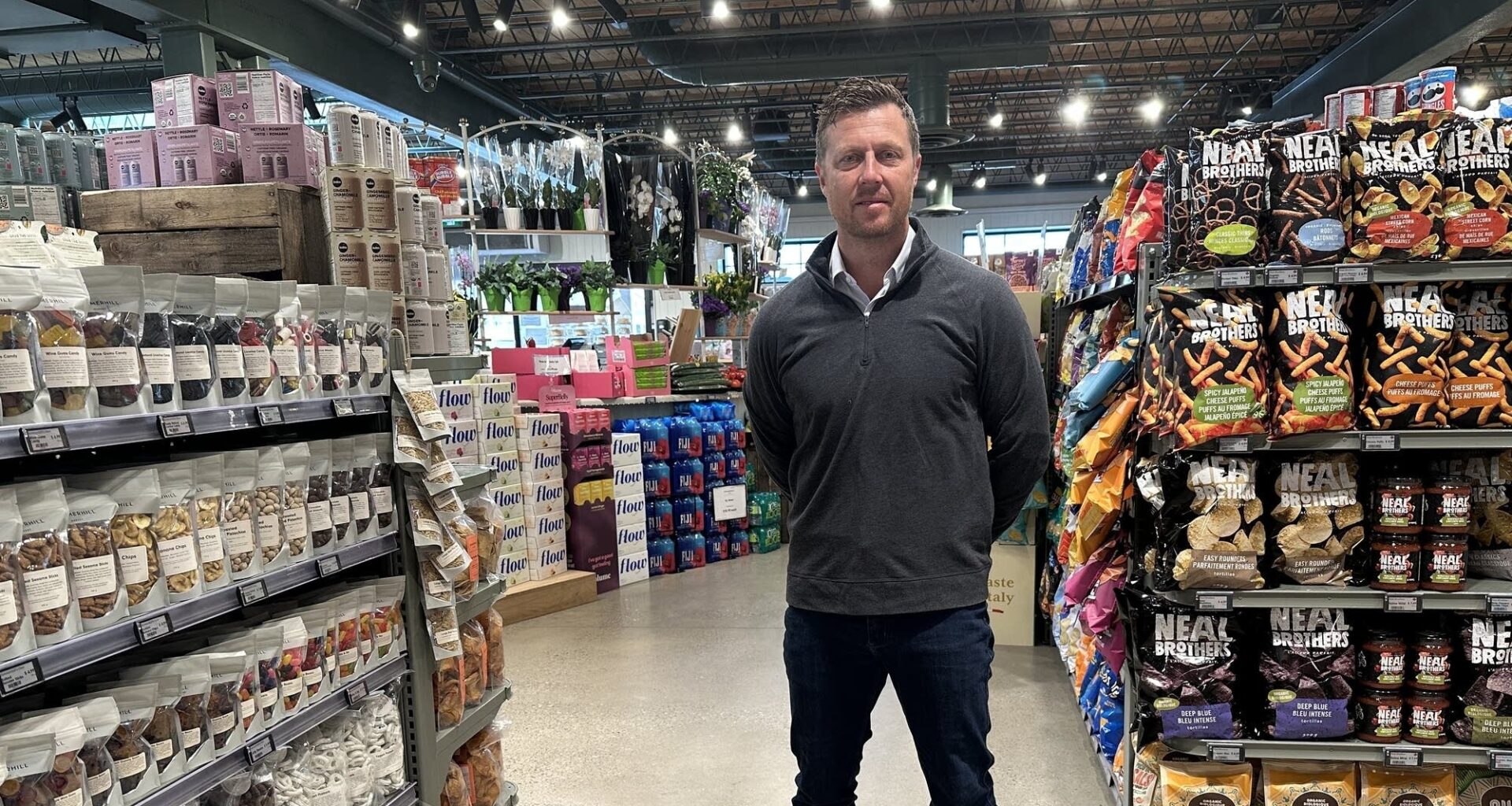 Brad McMullen is one of the owners of Summerhill Market, a chain of specialty grocery stores in Ontario, Canada. He said he's pulled many American products from his stores, and for those that don't have easy replacements, he's seen a drop in sales.