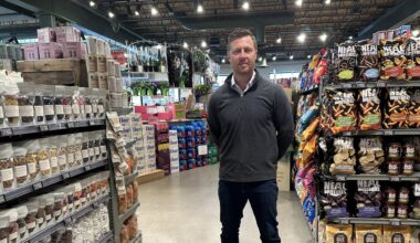 Brad McMullen is one of the owners of Summerhill Market, a chain of specialty grocery stores in Ontario, Canada. He said he's pulled many American products from his stores, and for those that don't have easy replacements, he's seen a drop in sales.