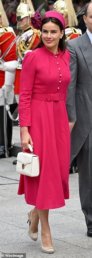 Sophie Winkleman also has a penchant for Beulah London's vivid hues