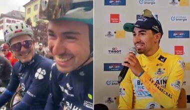 Cyclisme. Tour de Romandie - Lenny Martinez : «David Gaudu m'avait dit que je gagnerai...»