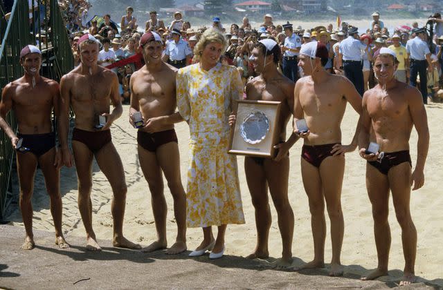 Anwar Hussein/Getty Images Princess Diana while visiting Australia and New Zealand in 1983