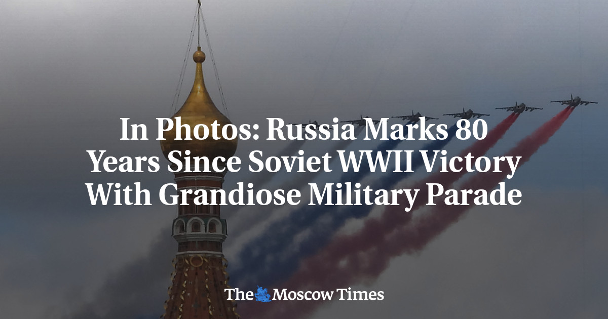 In Photos: Russia Marks 80 Years Since Soviet WWII Victory With Grandiose Military Parade