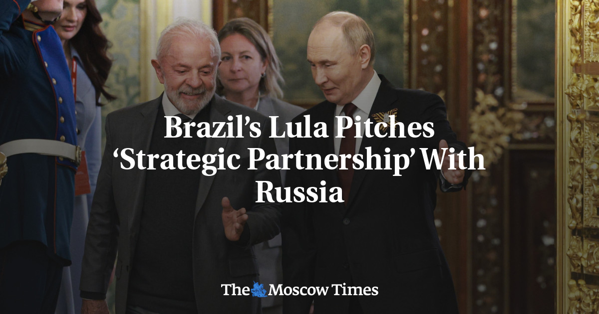 Brazil’s Lula Pitches ‘Strategic Partnership’ With Russia