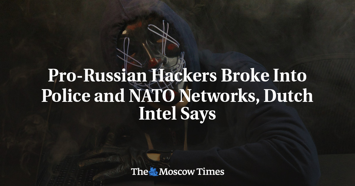 Pro-Russian Hackers Broke Into Police and NATO Networks, Dutch Intel Says