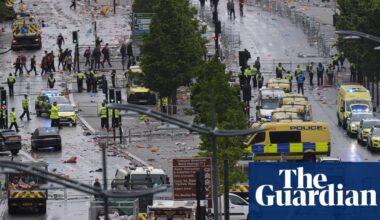 Man arrested after car hits pedestrians during Liverpool FC victory parade