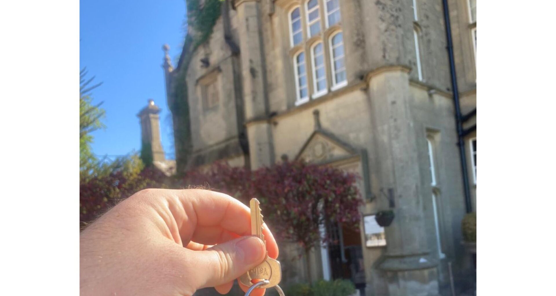 Congratulations on the set of keys.