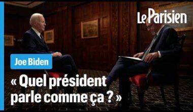 Joe Biden étrille Trump pour sa première interview depuis sa fin de mandat - YouTube