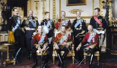 Nine Kings at the Funeral of Edward VII