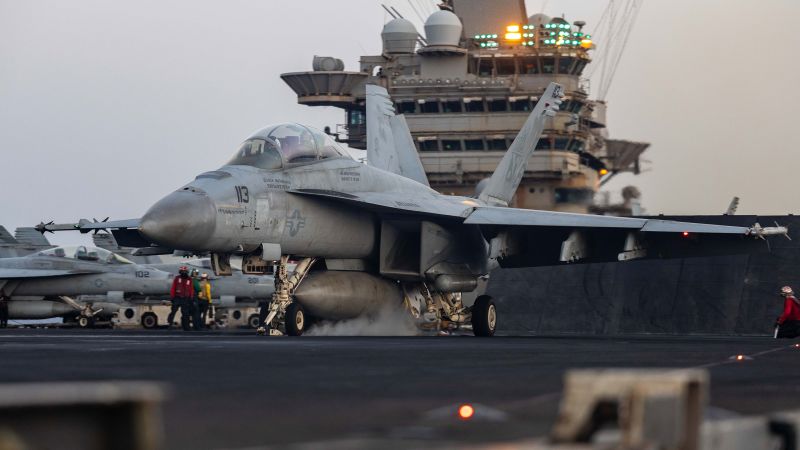 USS Harry S. Truman: Second US Navy jet is lost at sea from aircraft carrier