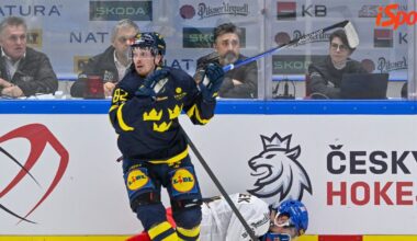 Česko - Švédsko 2:4. Porážka a strach o dva mistry světa! Nedohráli Kundrátek a Kempný