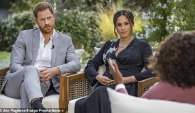 In 2021, Harry and Meghan sat down with Oprah for their first major interview after stepping back as senior royals