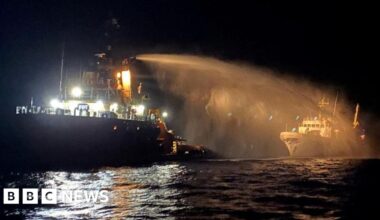 Activists say ship aiming to sail to Gaza was attacked by drones