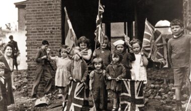 On 80th anniversary of VE Day, these photos show everyday life in 1945 Britain