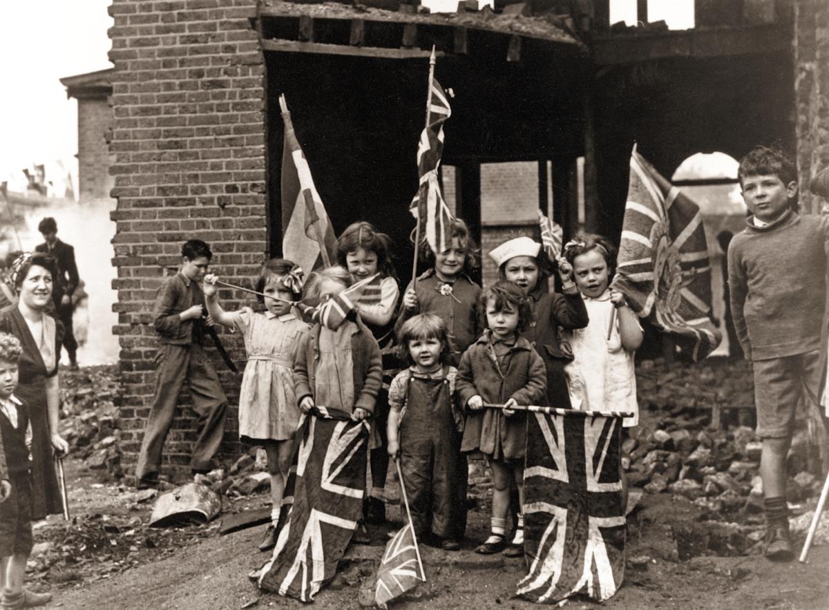 On 80th anniversary of VE Day, these photos show everyday life in 1945 Britain