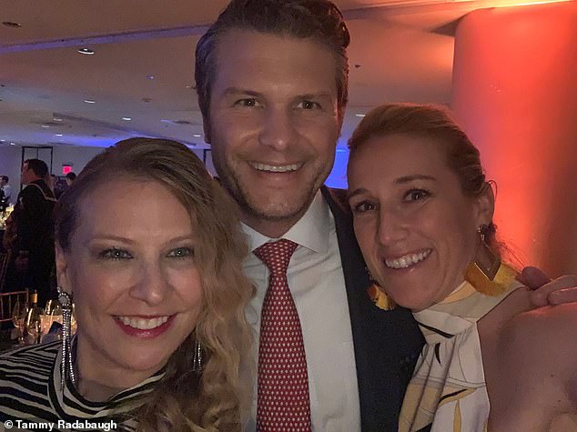 Radabaugh worked with the Hegseths at Fox from 2016 onward, going from an executive producer of Fox & Friends to vice president of Fox Nation