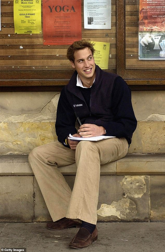 The prince swapped from a degree in History of Art to Geography