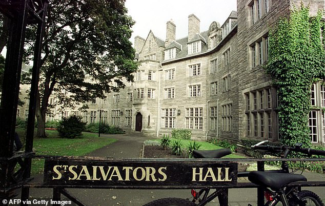 Both William and Kate were residents of St Salvator's Hall - or St Sally's for short