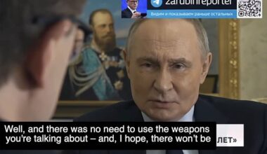Russian President Vladimir Putin has revealed his thoughts on using nuclear weapons against Ukraine as he approaches his 25th year in power. Putin's comments aired on Sunday in a film by Russian state television about his quarter of a century as leader
