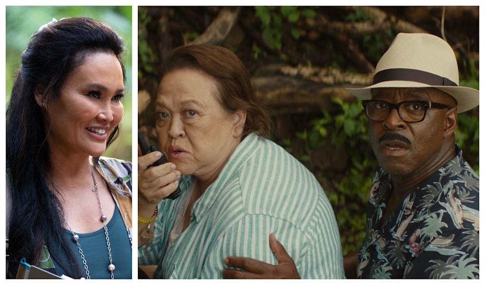 Tia Carrere, left, Amy Hill and Courtney B. Vance appear in roles that are both new and reimagined.