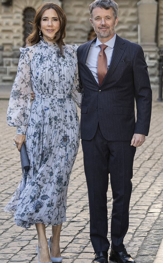King Frederik X of Denmark and Queen Mary of Denmark arrived to host an official dinner at Kronborg Castle