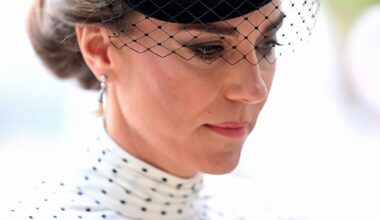 Princess Catherine of Wales made a sentimental tribute to her mother-in-law and donned a pair of earrings that once belonged Diana, Princess of Wales at today’s VE Day service