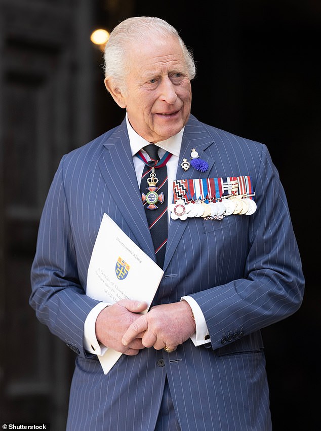 The King will not attend the newly elected Pope's ceremony in Vatican City and instead send the Duke of Edinburgh to represent him