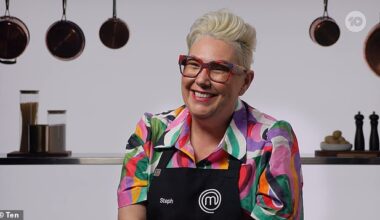 Steph de Sousa (pictured left), who appeared in the 11th season of the series and has since gone on to find cookbook fame with Air Fryer Queen and Easy Dinner Queen, got knocked out of the competition following a brutal taste test and cook off
