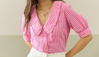 Kate Middleton's beloved pink gingham Brora blouse is back in stock for summer - but it's selling fast