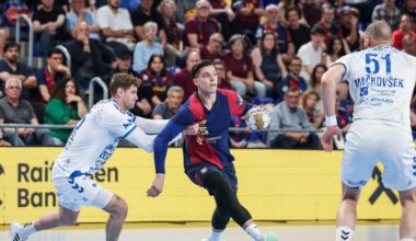 Barcelona po 28 letih izgubila domačo tekmo v izločilnih bojih
