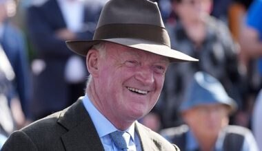 Reaching High became the first horse to be saddled by an Irish trainer - Willie Mullins - for the  British monarch
