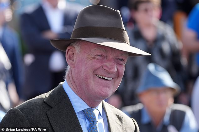 Reaching High became the first horse to be saddled by an Irish trainer - Willie Mullins - for the British monarch