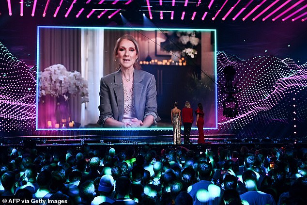 On Tuesday, a video from Celine, filmed from her Las Vegas home, played during the semi-final, as she discussed the 'life-changing' moment she won in 1988
