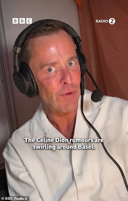 And even presenter Scott Mills admitted he was 'barely holding it together' by the news as he chatted to Zoe Ball on BBC Radio 2 about a potential appearance from Celine