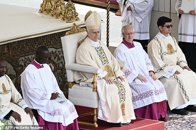 Pope Leo XIV leads a Holy Mass for the beginning of his pontificate -- May 18, 2025