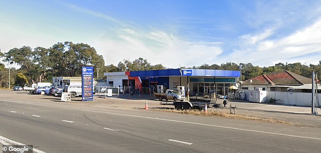 Ms Champion overheard the disturbing conversation at a Metro Petroleum in Tahmoor, on the southwest fringe of Sydney (pictured)