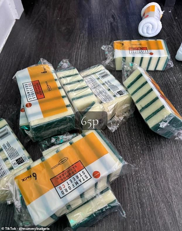 At the end of the haul, Charlene said: 'Everything will last three to 12 months. It saves me thousands by shopping like this and brings down my weekly shop to about £50 a week'
