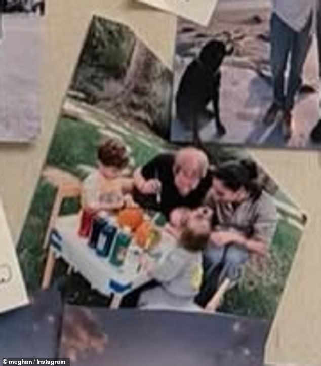 A Sussex tea party! Harry, Meghan, Archie, and Lilibet sit down for afternoon tea in what appears to be the backyard of their $14 million Montecito mansion