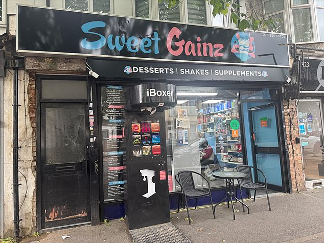 Sweet Gainz, on Lea Bridge Road in Leyton, Waltham Forest, is another of the area's 76 zero-rated shops
