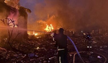 A total of at least 13 people were killed, including three children, and 57 injured in the attacks by Russia, among the strongest of the entire war