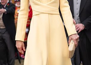 In 2025, Princess Kate appears to be style recycling more than ever before. She recently re-wore her Emilia Wickstead dress at the royal garden tea party