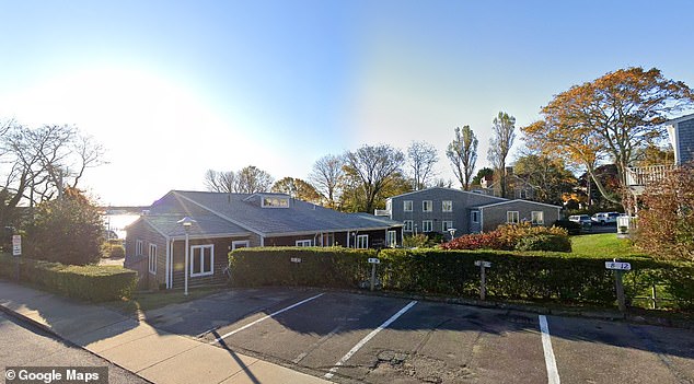 The independent living facility (pictured) first informed Loberg of its easement to the property in June 2024 after sending her a letter detailing that they would be allowing its residents to use the 13-foot corridor on the north side of her land to gain access to the beach