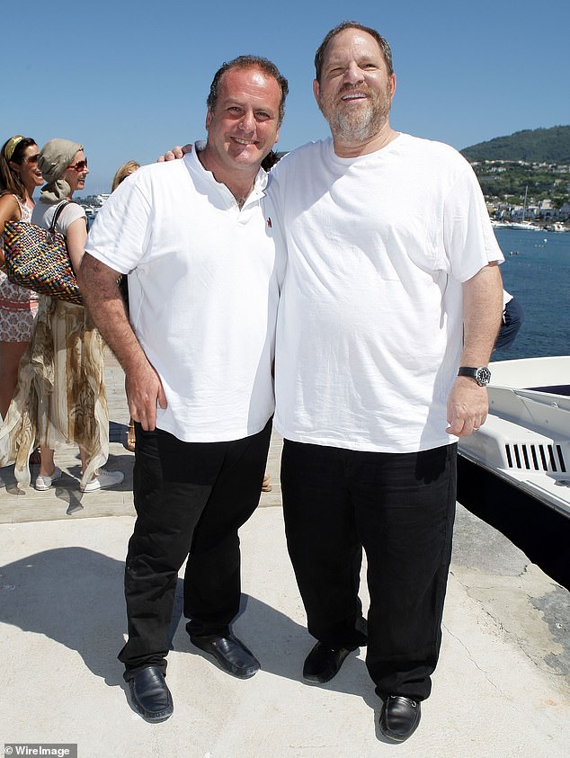 Weinstein has now taken the unusual step of suing Vicedomini (pictured together in 2008) in an Italian court for allegedly providing perjured testimony during the LA trial