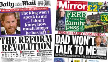 'Reform revolution' and 'Prince Harry bombshell'