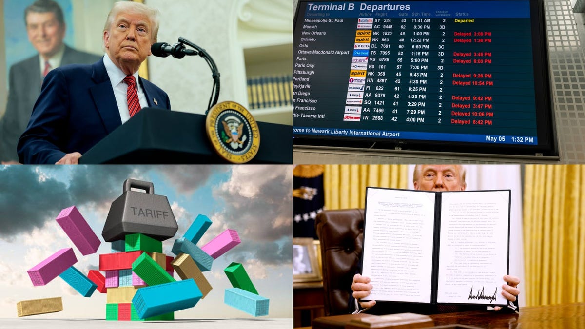 Trump trade deals, Bill Gates on Elon Musk's DOGE, Newark airport melts down