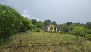 Heruntergekommener Kleingarten