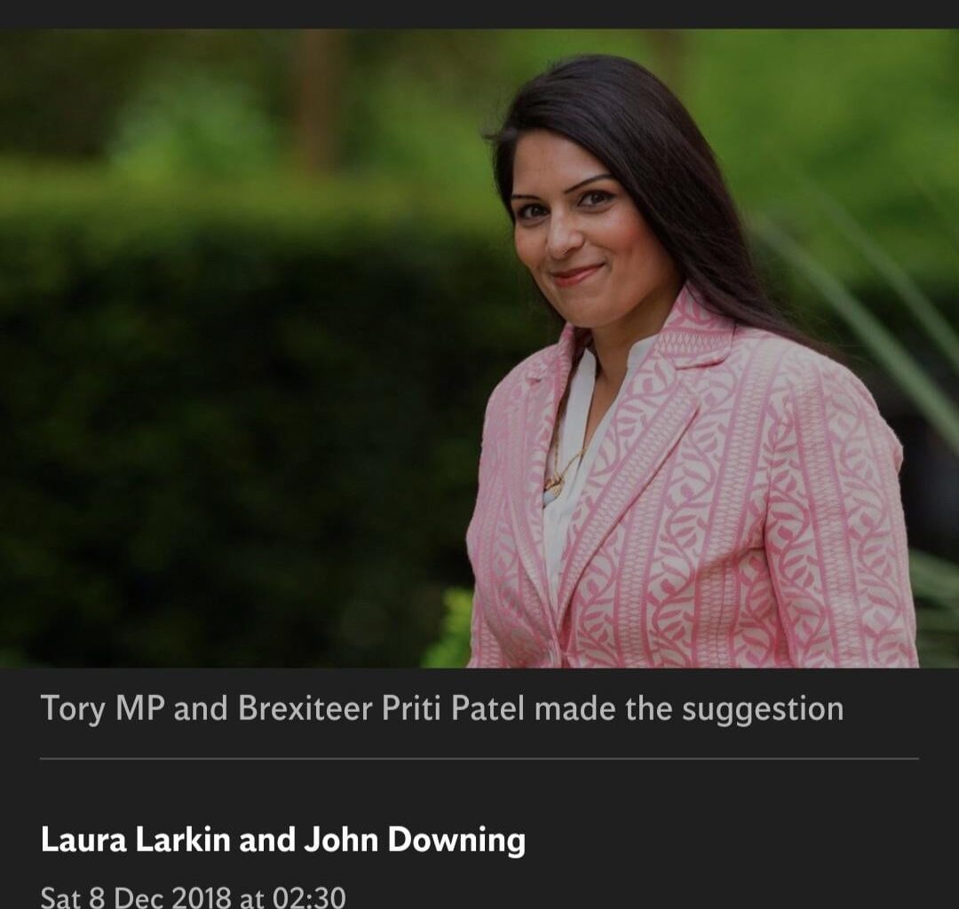 Threats are ok if carried out by UK MPs, nothing else is acceptable