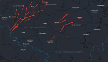 Ukrainian long-range drones attack Russian military facilities