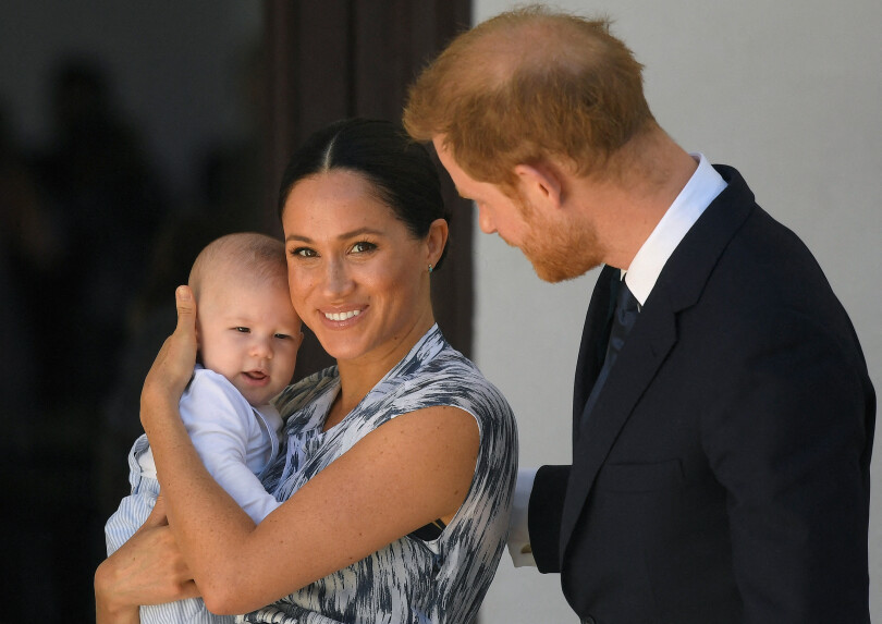 Harry, Meghan et Archie en septembre 2019. © Toby Melville/PA Wire/ABACAPRESS.COM